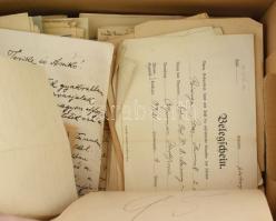 XIX. sz. II. fele - XX. eleje Weissberger Miklós (1852-1907 ügyvédhez és családjához kapcsolódó főle...