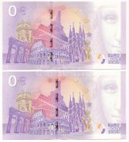 Törökország 2022. 0E (2x) egyugrásos sorszám "II. Abdul-Hamid szultán" szuvenír bankjegy T...