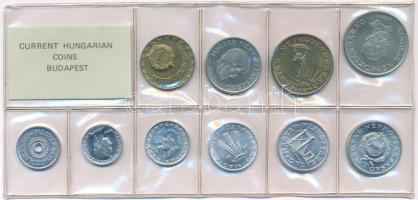 1984. 2f-20Ft (10xklf) érmés forgalmi sor fóliatokban T:UNC Adamo FO17