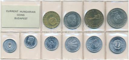 1984. 2f-20Ft (10xklf) érmés forgalmi sor fóliatokban T:UNC Adamo FO17