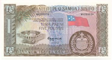 Nyugat-Szamoa DN 2020. 5F modern reprint T:UNC Western Samoai ND 2020. 5 Pounds modern reprint C:UNC Krause P15Cs