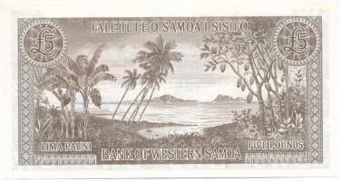 Nyugat-Szamoa DN 2020. 5F modern reprint T:UNC
Western Samoai ND 2020. 5 Pounds modern reprint C:UN...