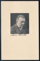 Alwin Starke csellista dedikált képe