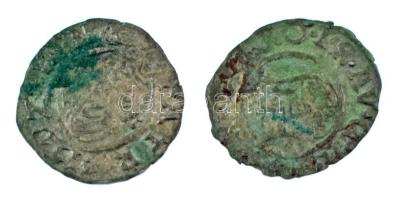 1592K-B Denár Ag "Rudolf" (0,63g) + 1598K-B Denár Ag "Rudolf" (0,39g) T:XF,VF pa...