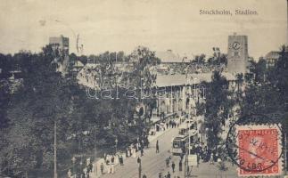 Stockholm stadium with trams (EK)