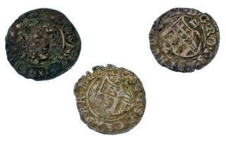 1613K-B-1619K-B Denár Ag "II. Mátyás" (3xklf) T:VF patina Hungary 1613K-B-1619K-B Denar Ag...