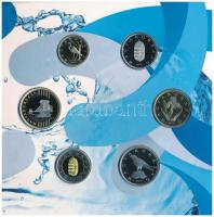 2017. 5Ft-200Ft (6xklf) forgalmi sor szettben + 50Ft Cu-Ni "17. FINA Világbajnokság" forga...