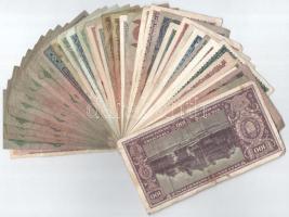 42db-os pengő-forint tétel, közte 1db Csehszlovák 500k T:XF-G