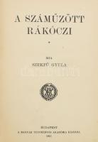 Szekfű Gyula: A száműzött Rákóczi. 1715-35. Bp., 1913, MTA (Hornyánszky-ny.), VIII+418 p. Első kiadás. Kiadói aranyozott gerincű egészvászon-kötés, a borítón kis sérülésekkel, némi kopással, egyébként jó állapotban.