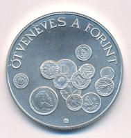 1996. 2000Ft Ag "Ötvenéves a Forint" kapszulában T:BU Adamo EM144