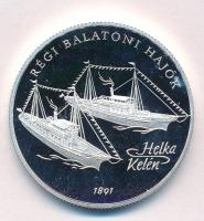 1997. 2000Ft Ag "Régi balatoni hajók / Helka és Kelén" kapszulában T:PP Adamo EM146