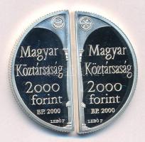 2000. 2000Ft Ag "Lorántffy Zsuzsanna / Sárospatak" (2xklf) kapszulában T:PP
Adamo EM167