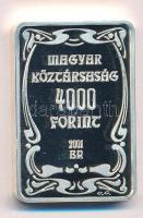 2001. 4000Ft Ag "100 éves a gödöllői művésztelep" kapszulában T:PP 
Adamo EM169