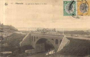 Kalemie (Albertville) viaduct and railway station