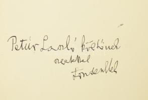 Londesz Elek: A mennyei koldusasszony. Petúr László (1904-1975) írónak dedikált. Bp., Athenaeum. Kia...