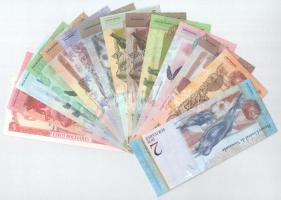 Venezuela 2011-2017. 2B - 20.000B + 1989. 5B (14xklf) T:UNC,AU
Venezuela 2011-2017. 2 Bolivares - 2...