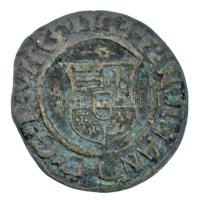 1543K-B Denár Ag &quot;I. Ferdinánd&quot; (0,45g) T:XF,VF patina Hungary 1543K-B Denar Ag &quot;Ferdinand I&quot; (0,45g) C:XF,VF patina Huszár: 935., Unger II.: 745.a