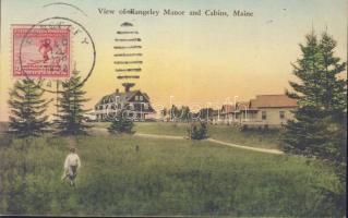 Maine, Rangeley Manor and Cabins