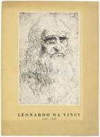 Leonardo da Vinci. 1452-1519. Művészeti Alkotások V. Bp., én., Athenaeum, 8 p.+12 t. Kiadói papír ma...