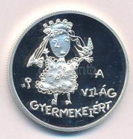 1998. 2000Ft Ag "UNICEF - A világ gyermekei" kapszulában T:PP Adamo EM153