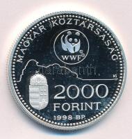 1998. 2000Ft Ag "WWF - Óvd a természetet" T:PP folt Adamo EM154