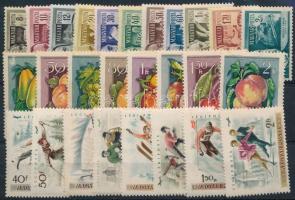 1954-1955 Tudósok + Gyümölcsök I. + Téli sport sor (5.500)