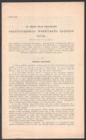 1890 Az állam által létesítendő vasútvonalakon előállítandó épületek leírása, 20p