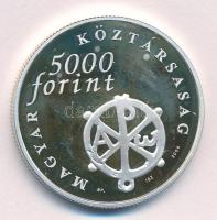 2004. 5000Ft Ag "Pécsi ókeresztény sírkamrák" kapszulában T:AU (eredetileg PP) folt 
Adam...