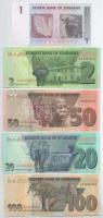Zimbabwe 2007. 1$ + 2019. 2$ + 2007, 5$ + 2020. 10$ + 2020. 20$ + 2020. 50$ + 2020. 100$ + 500$ + 10...