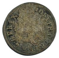 1710. Poltura Ag "I. József" (0,86g) T:VF patina / Hungary 1710. Poltura Ag "Joseph I...