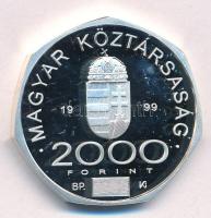 1999. 2000Ft Ag "A 2000. évforduló" kapszulában T:PP folt Adamo EM153