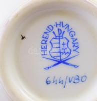 Herendi Viktória mintás tejszínkiöntő. Jelzett, minimális kopással, m: 7 cm