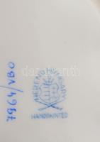 Herendi Viktória mintás cigarettatartó. Jelzett, kézzel festett, hibátlan, 9x6 cm