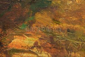 Magyar Mannheimer Gusztáv (1859-1937): Tájkép. Olaj, fa. Jelezve jobbra lent. Proveniencia: BÁV, 56....