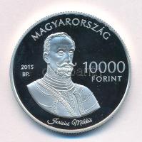 2015. 10.000Ft Ag "Jurisics Miklós / Kőszeg" kapszulában T:PP Adamo EM297