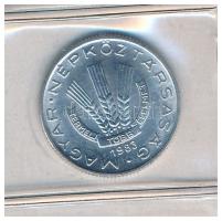 1983. 20f Al + 5Ft Ni + 10Ft Ni "FAO" sor, eredeti műbőr tokban, tanúsítvánnyal T:UNC 
Ad...