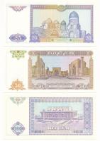 Üzbegisztán 1994. 25S + 50S + 100S T:UNC
Uzbekistan 1994. 25 Sum + 50 Sum + 100 Sum C:UNC
Krause P...