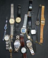 14db karóra különféle márkajelzésekkel, mint: Timex, Sonic, Eternex, Calinda, Seiko, Citizen Q, Limit, Coleman, ...