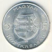 1947. 5Ft "Kossuth" T:1 apró ph