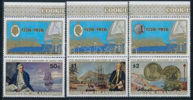 James Cook ívszéli szelvényes sor, James Cook margin tab set