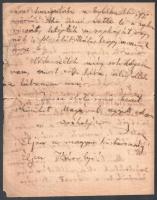 1918. október 31. Őszirózsás forradalom levéltudósítás a nagyváradi eseményekről, ismeretlen személy...