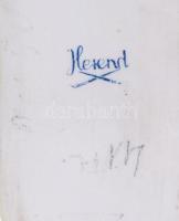 Herendi cipő, 2. oszt. jelzéssel, h: 10,5 cm