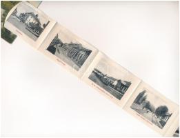 1911 Szilágysomlyó, Simleu Silvaniei; Simai kastély. Heimlich K. kiadása, leporellólap 10 képpel, kö...