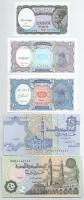 Egyiptom DN (2002-2006) 5P + 1998. 10P + DN (2004) 10P + DN (2004-2008) 25P + 50P T:UNC Egypt ND (2002-2006) 5 Piestras + 1998. 10 Piestras + ND (2004) 10 Piestras + ND (2004-2008) 25 Piestras + 50 Piestras C:UNC