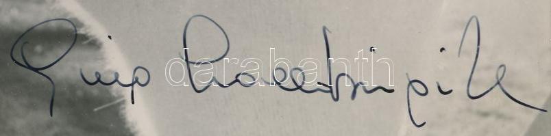 Gina Lollobrigida (1927-2023) színésznő aláírt fotója / Autopgraph signed photo of actress Gina Loll...