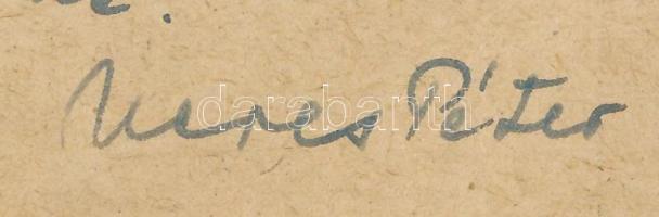 1964 Veres Péter (1897-1970) író által írt levelezőlap