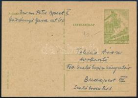 1964 Veres Péter (1897-1970) író által írt levelezőlap