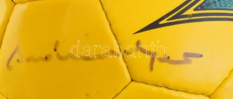 Hivatalos football labda legendás játékosok: Grocsics Gyula, Buzánszky Jenő, az Aranycsapat tagjai é...