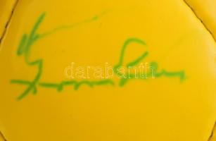 Hivatalos football labda legendás játékosok: Grocsics Gyula, Buzánszky Jenő, az Aranycsapat tagjai é...