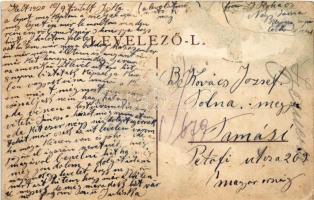 1920 Nagytarna, Tarna Mare; Máramarosi megyei Hitelszövetkezet fiókja, áruraktár és gazdakör. A levé...